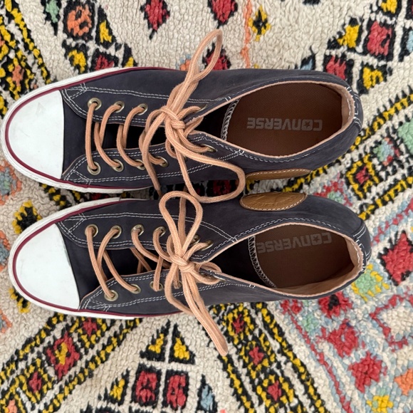 NWT Converse Chuck Taylor Lux Mid Wedge Sneakers size 10.5 - Picture 2 of 6